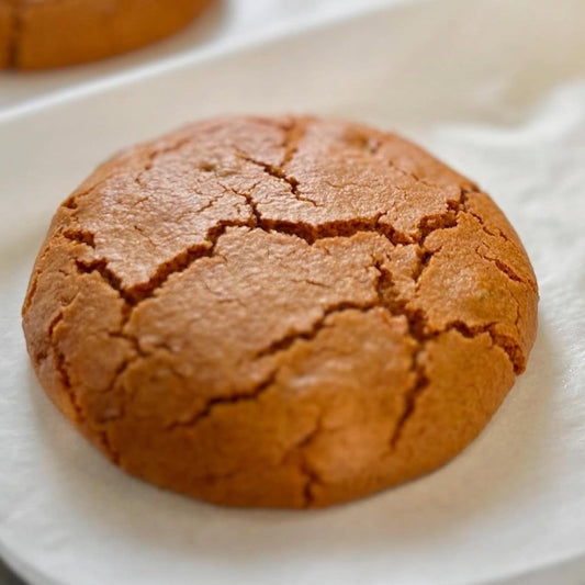 chewy double ginger cookie